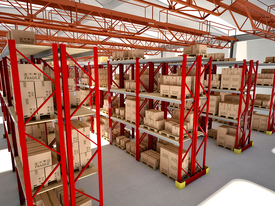 Selective Pallet Rack installation Phoenix Arizona by Culver Equipment