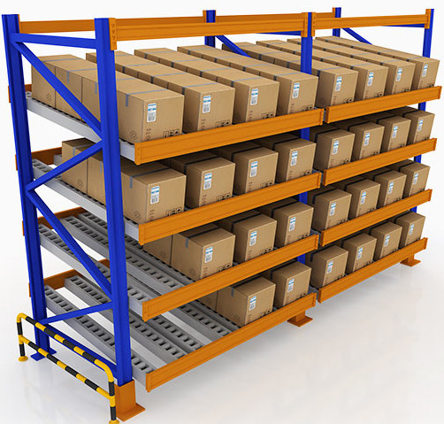 Carton Flow Rack system installation Phoenix Arizona by Culver Equipment
